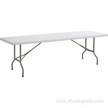 244cm Good Quality Plastic Folding Dining Table